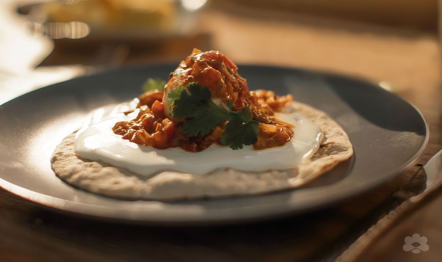 Fried Egg Chapati