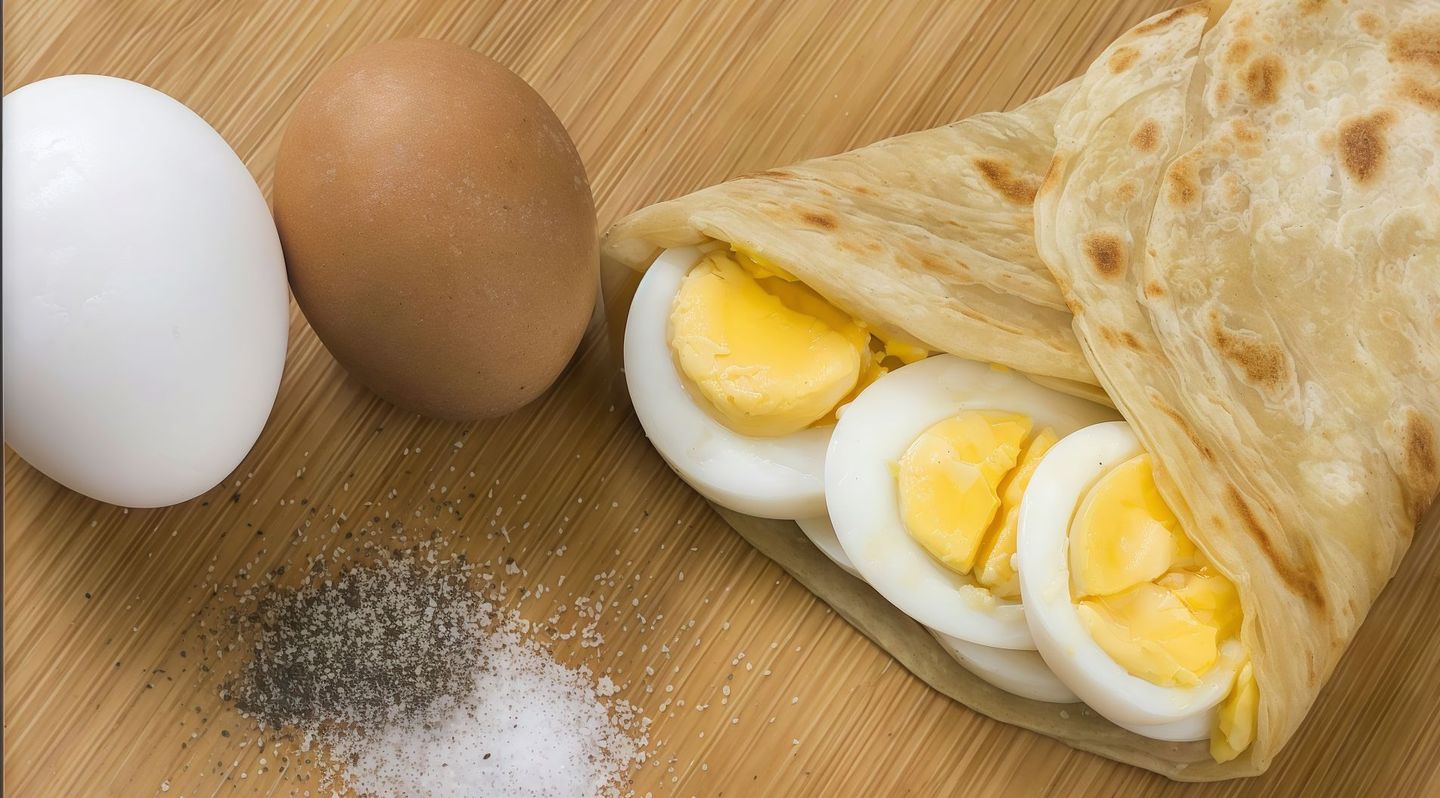 Boiled Egg Chapati