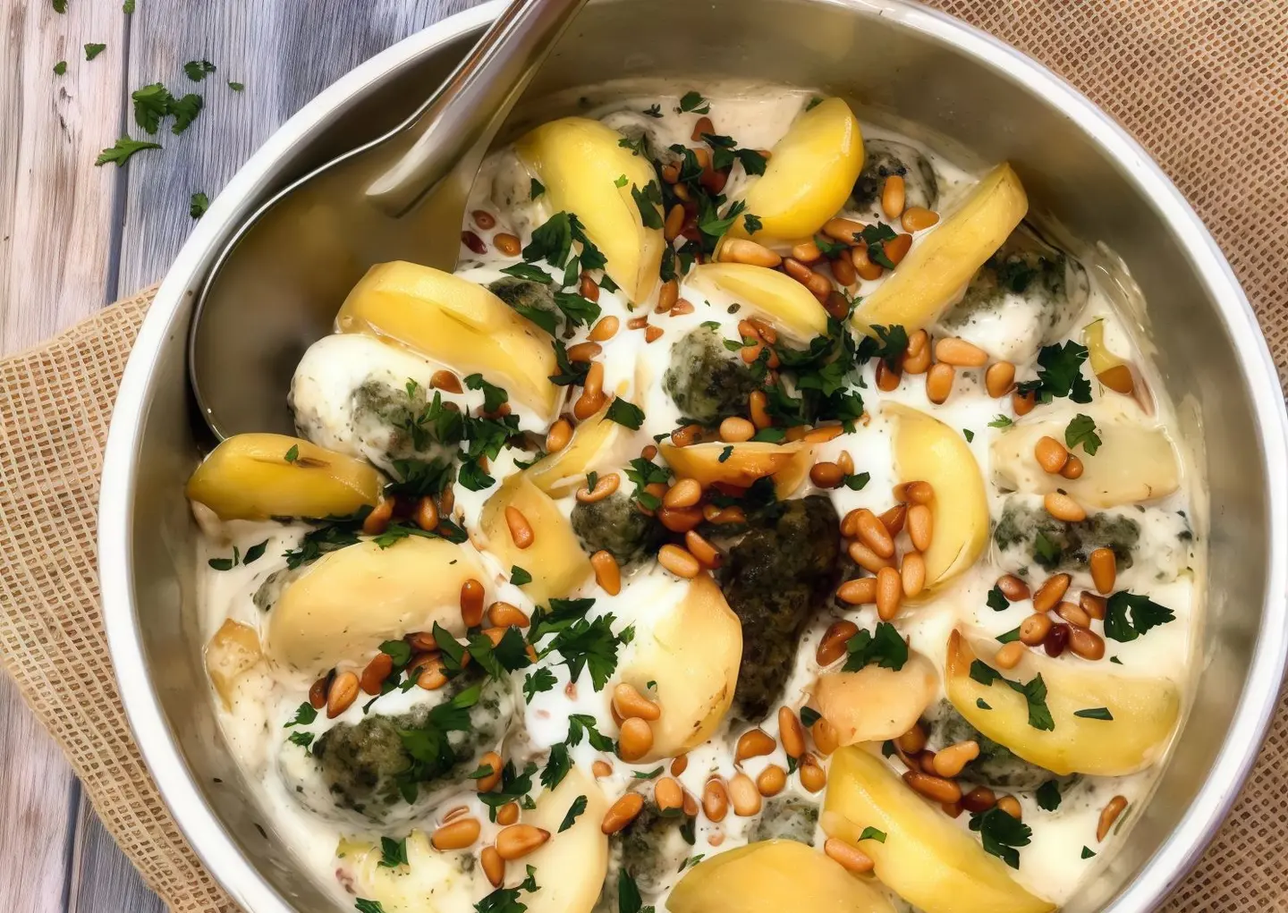 Kofta With Tahini