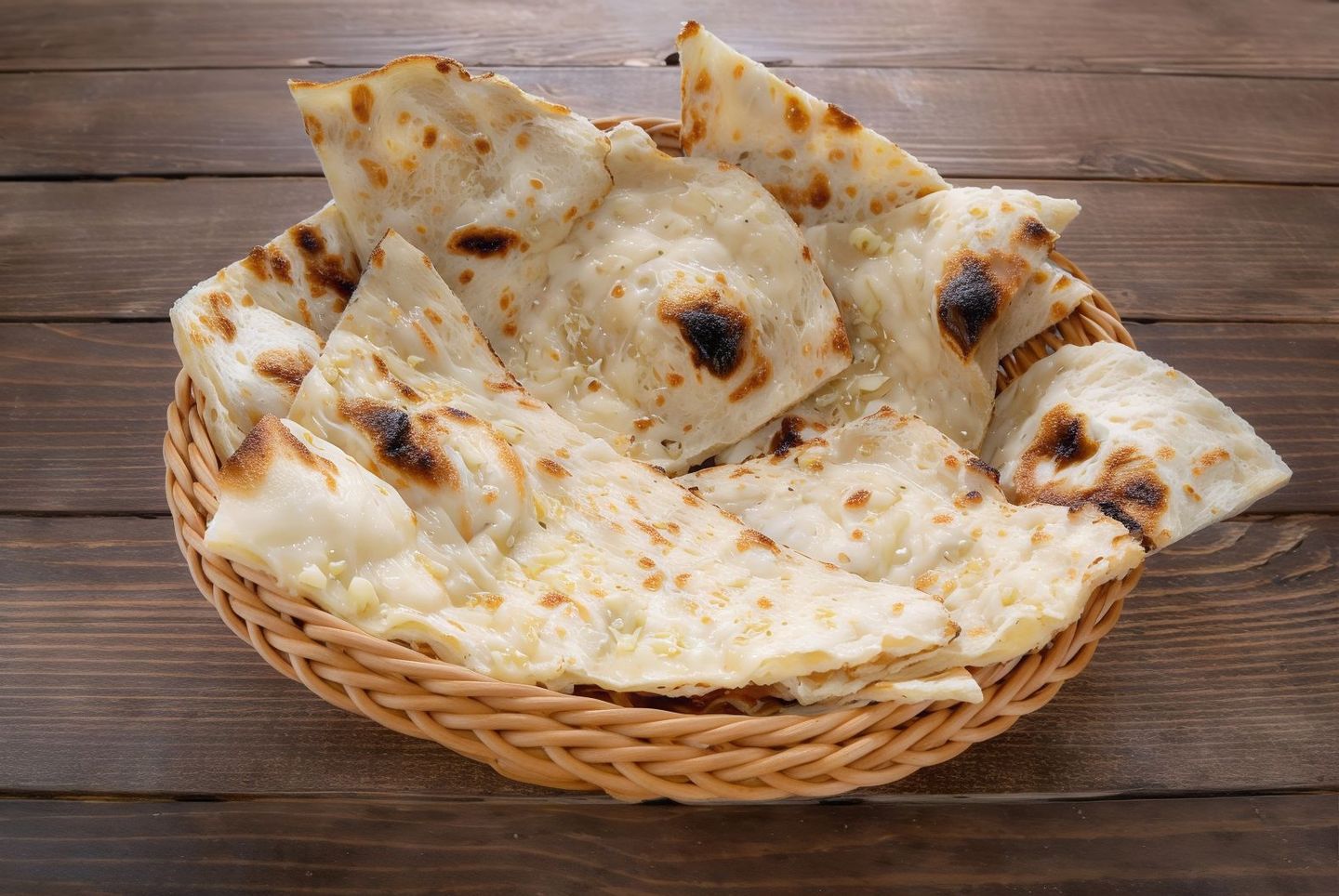 Bread With Cheese And Garlic