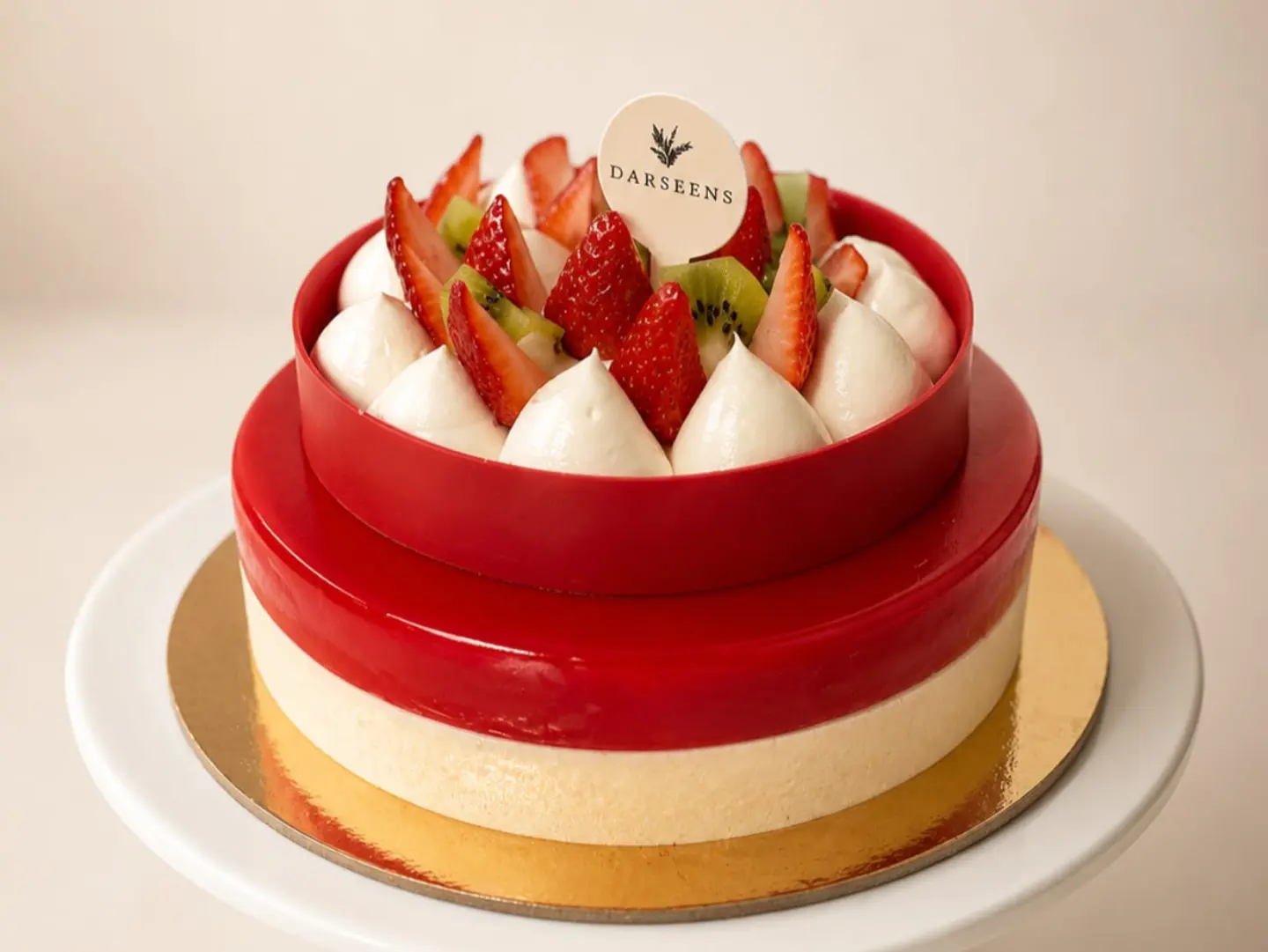 Large Strawberry Cake