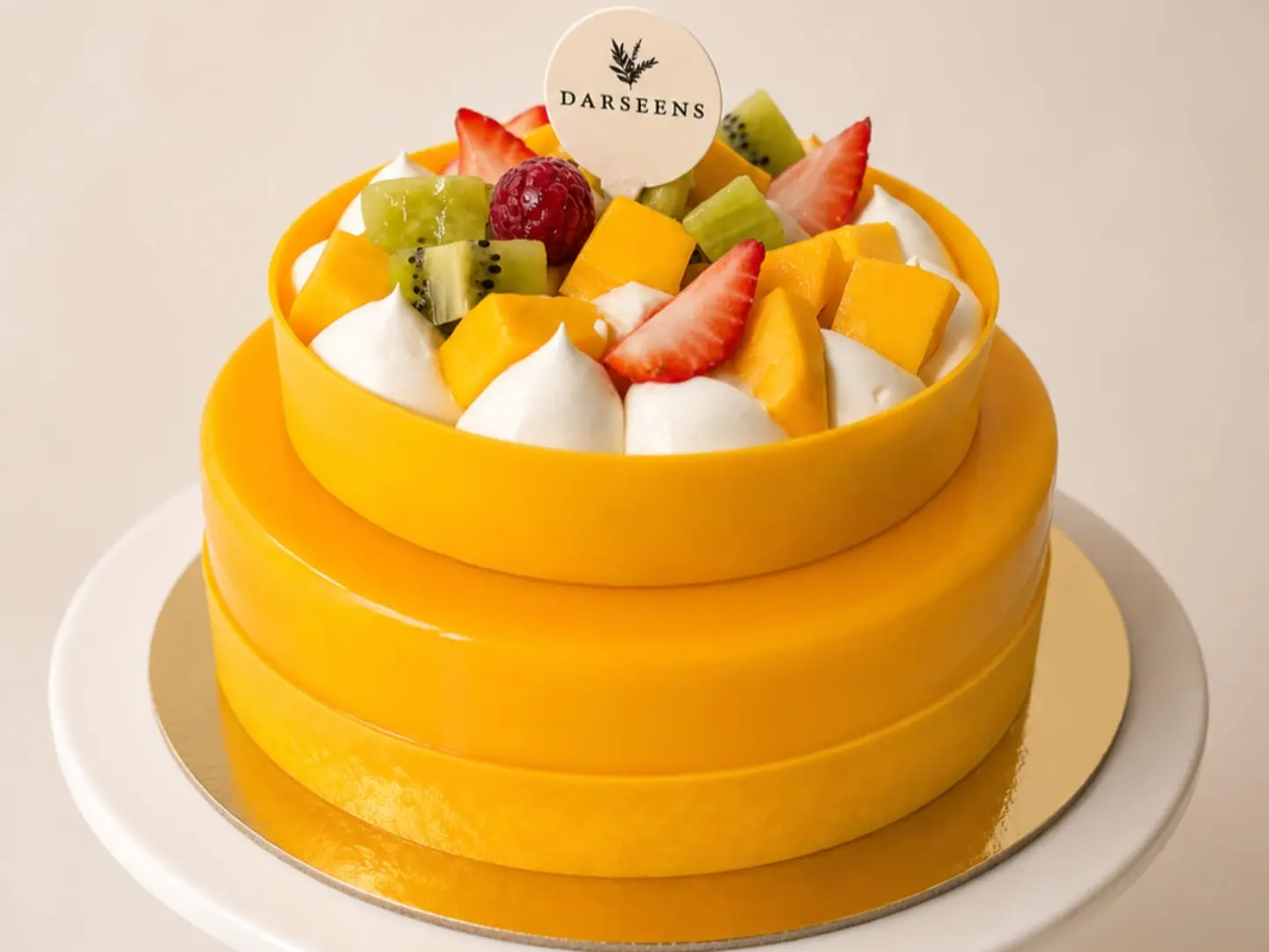 Large Mango Cake