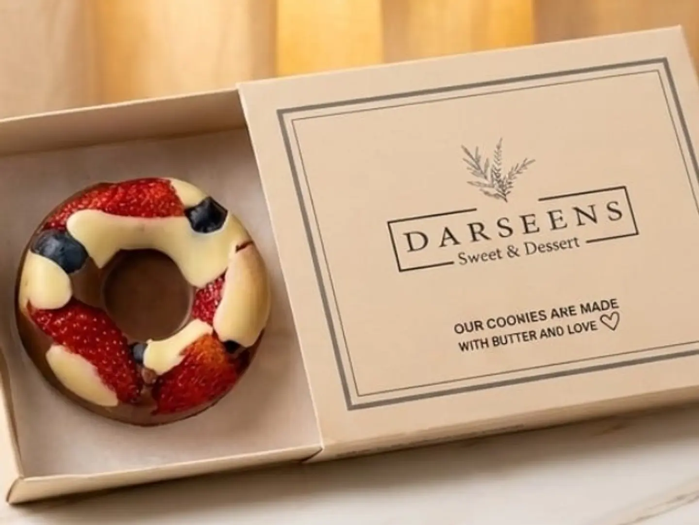 Chocolate Strawberry Donuts