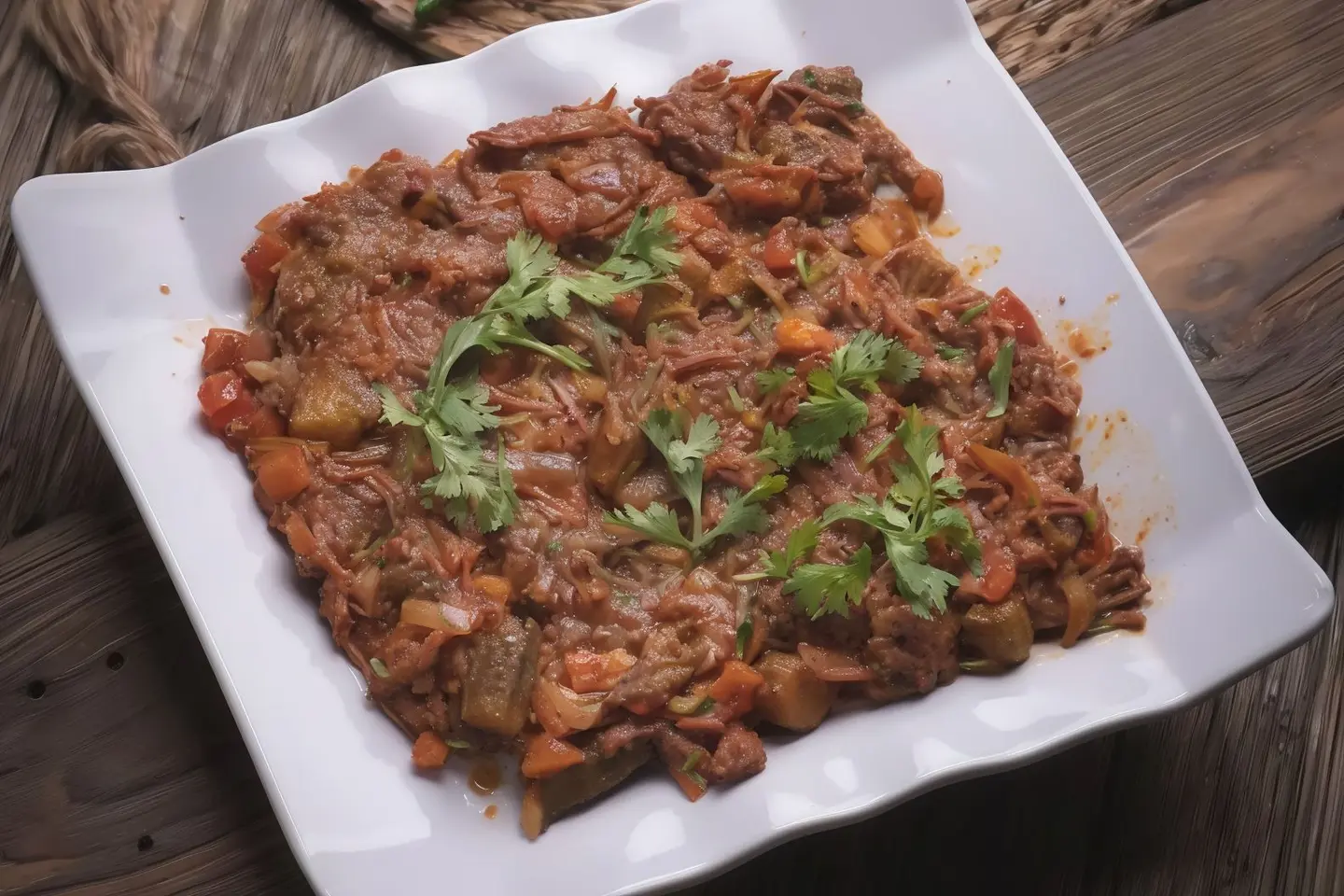 Meat Okra