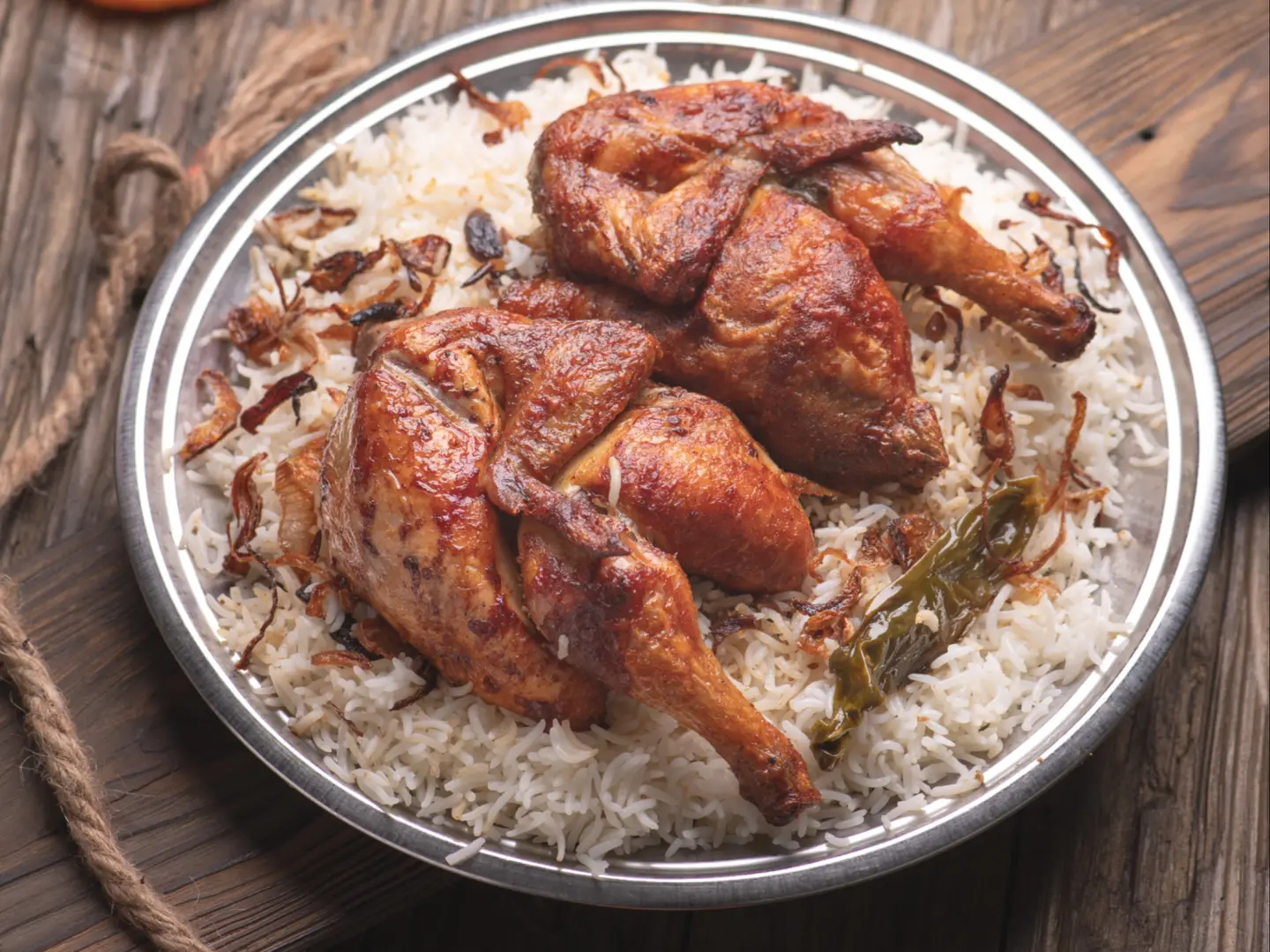 A Quarter Grill Chicken