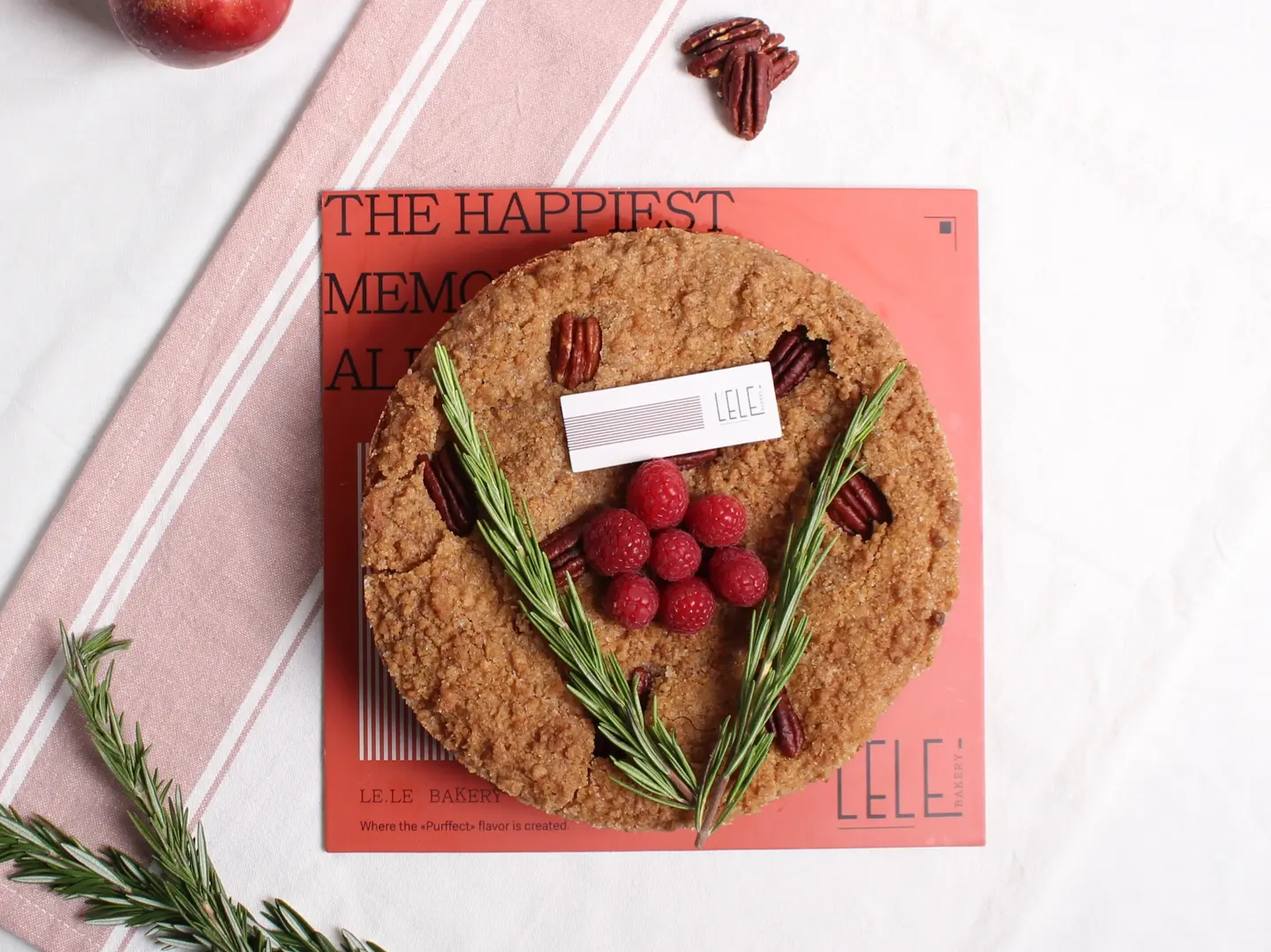 Apple Cheesecake   Meduim - Apple Cheesecake Meduim 19 Cm