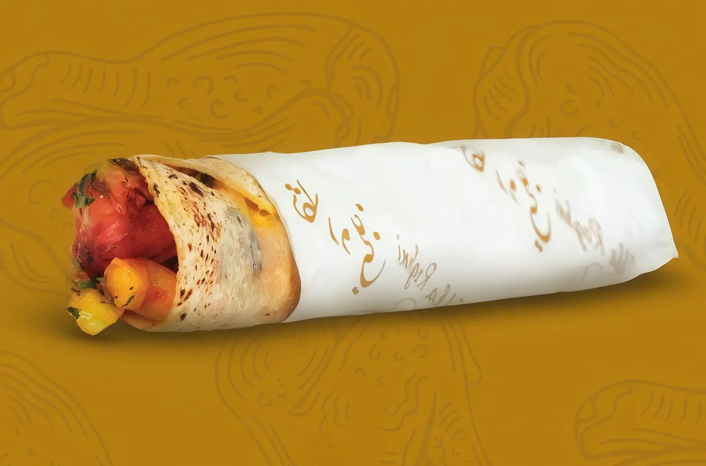 تكا روغني ساندوتش