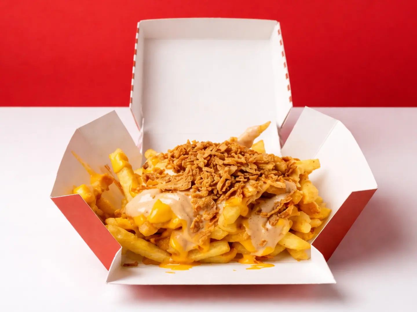 فرايز تاسك مع قطع الدجاج