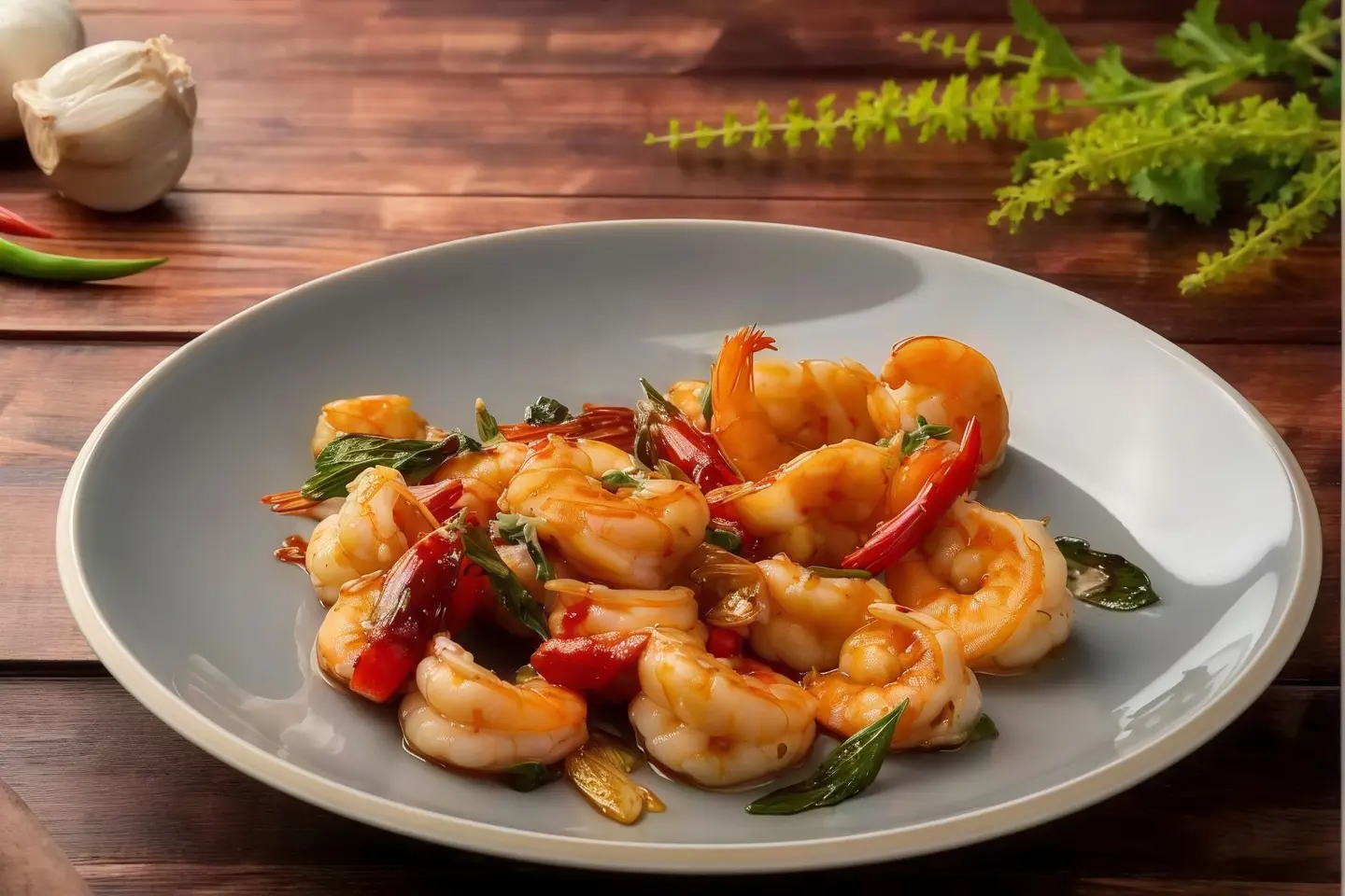 Prawn Hot Garlic Sauce