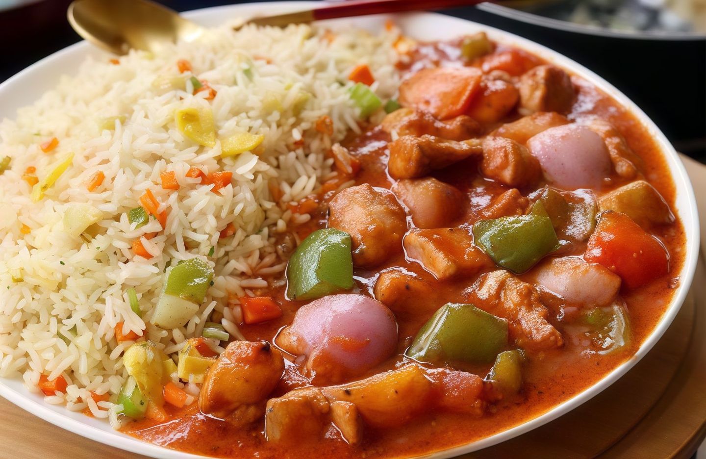 دجاج شيشلك مع رز