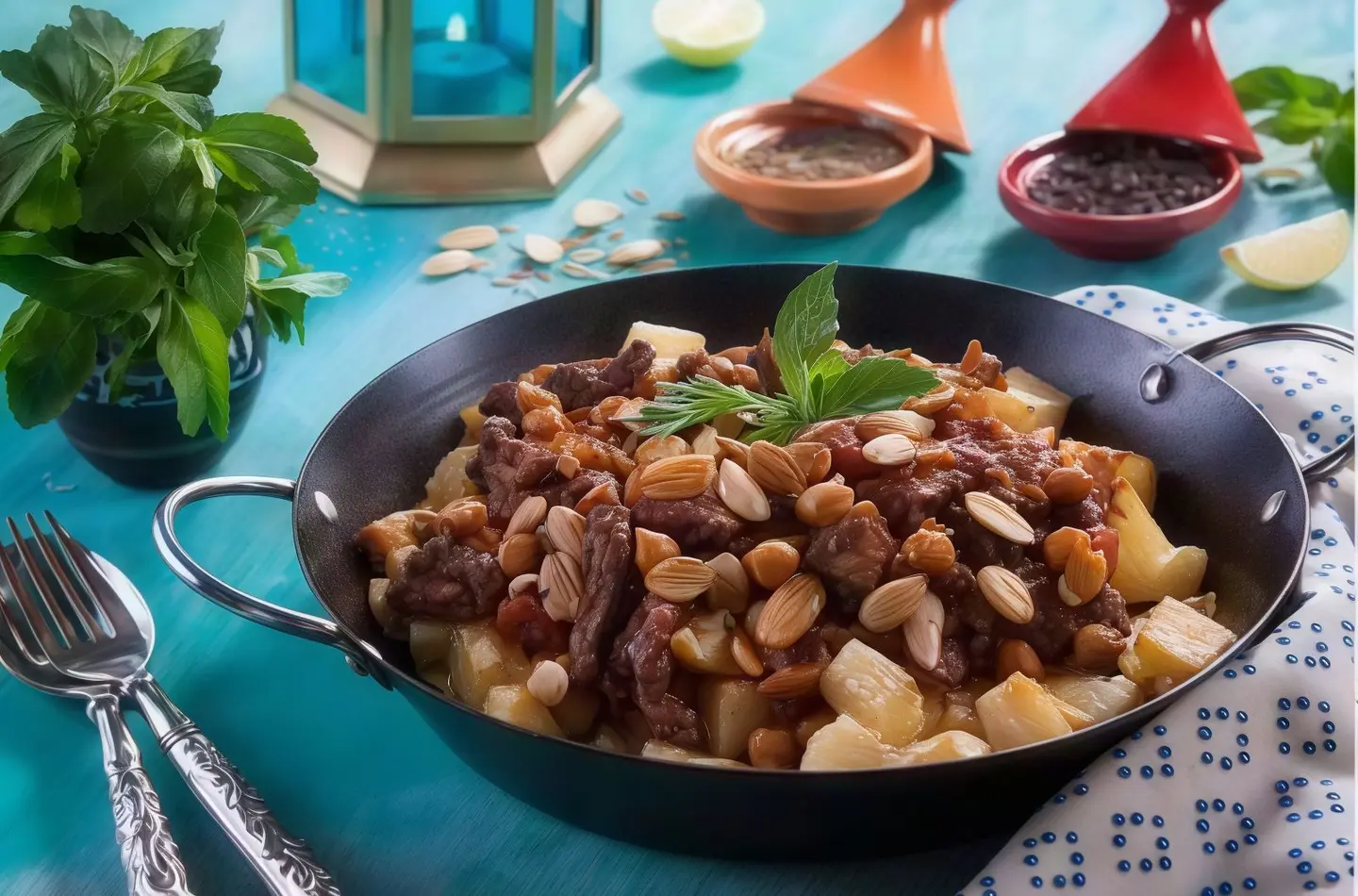 Beef With Almonds