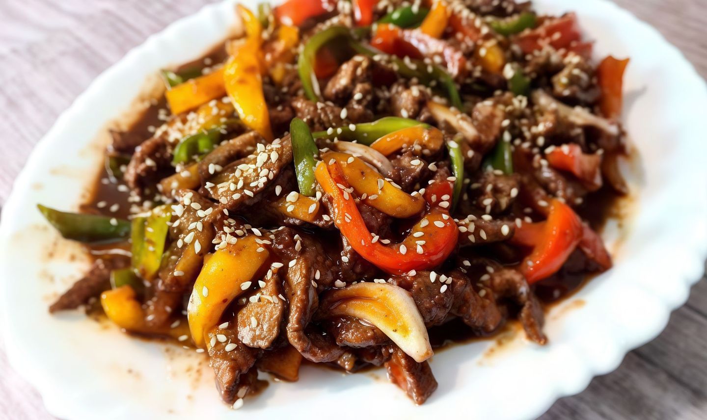 لحم سيشوان