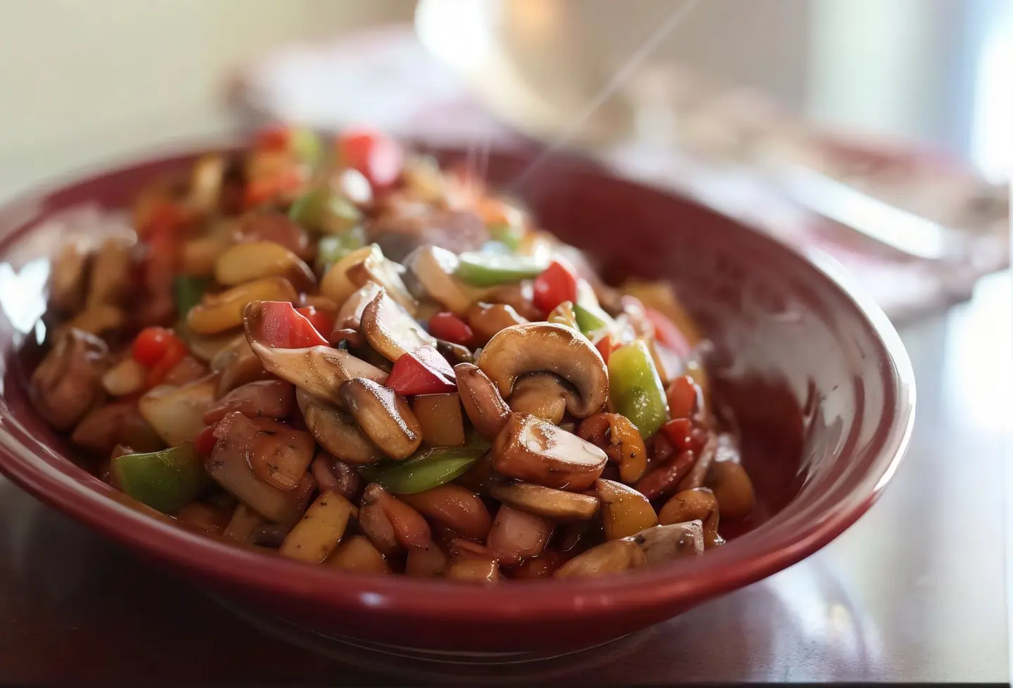 Vegetables With Mushrooms