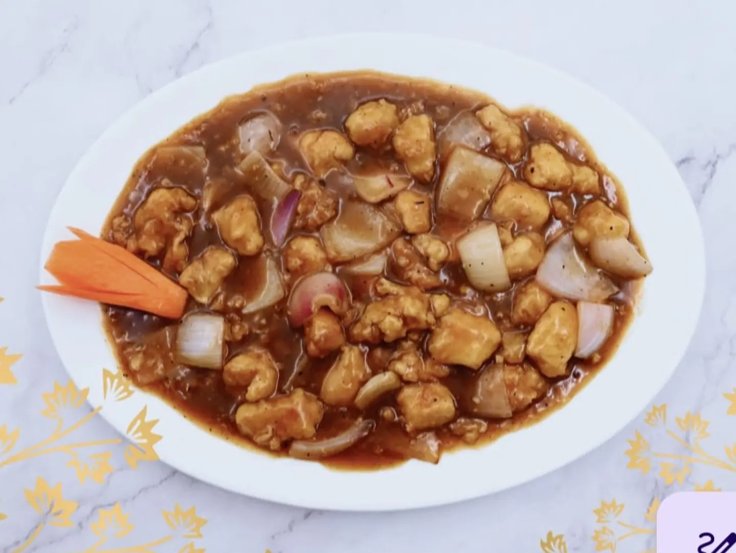 Hot Black Pepper Chicken