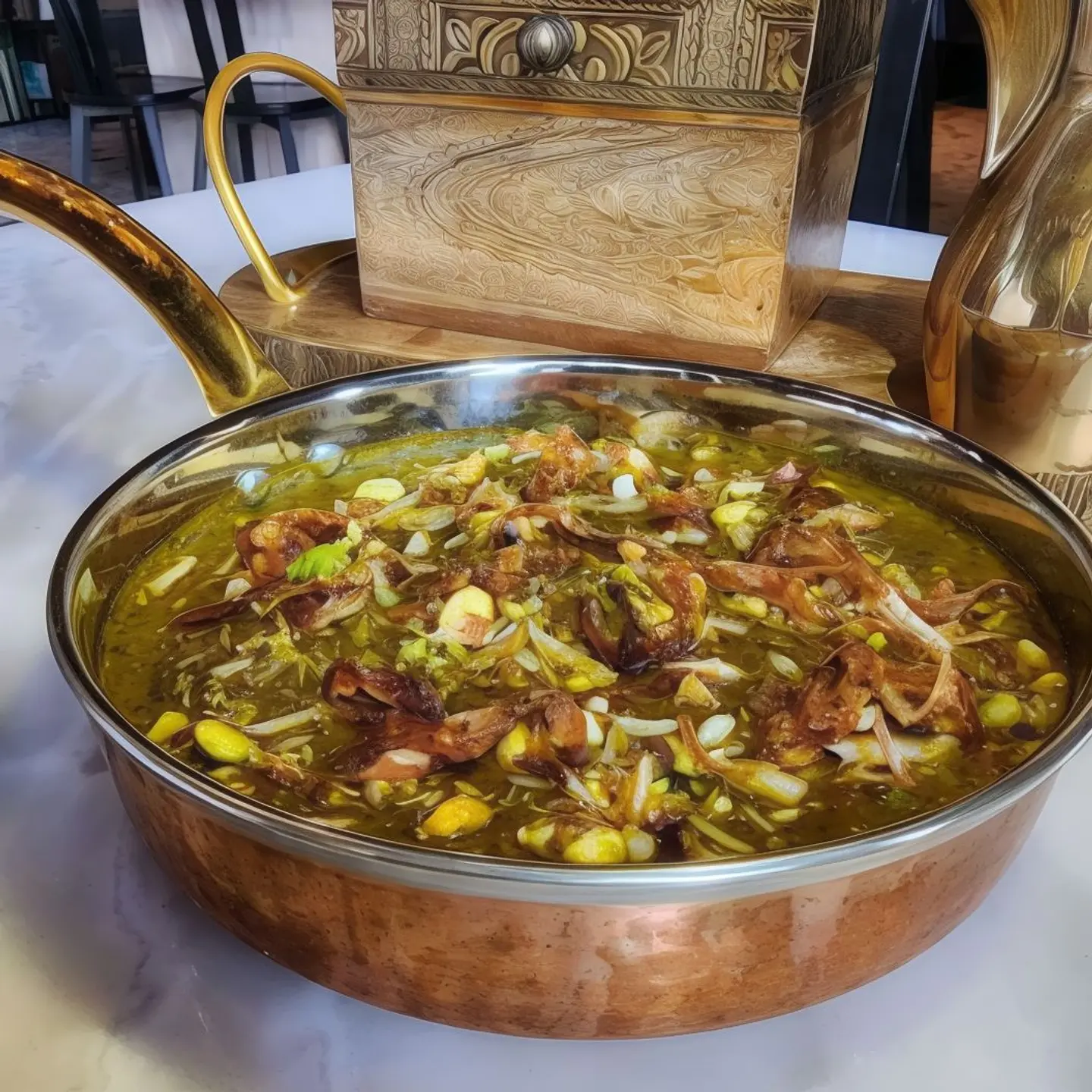 كاري البيت الملكي دجاج