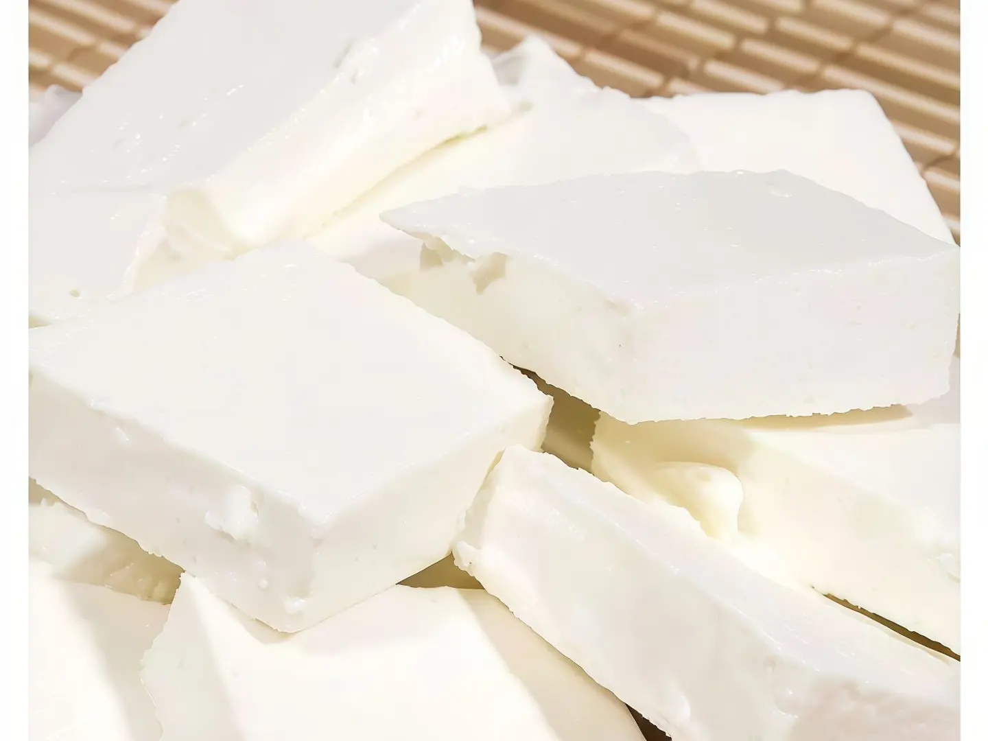 اضافة جبنة بيضاء