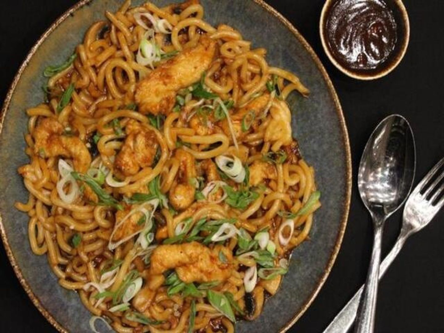 Chicken Udon Noodles