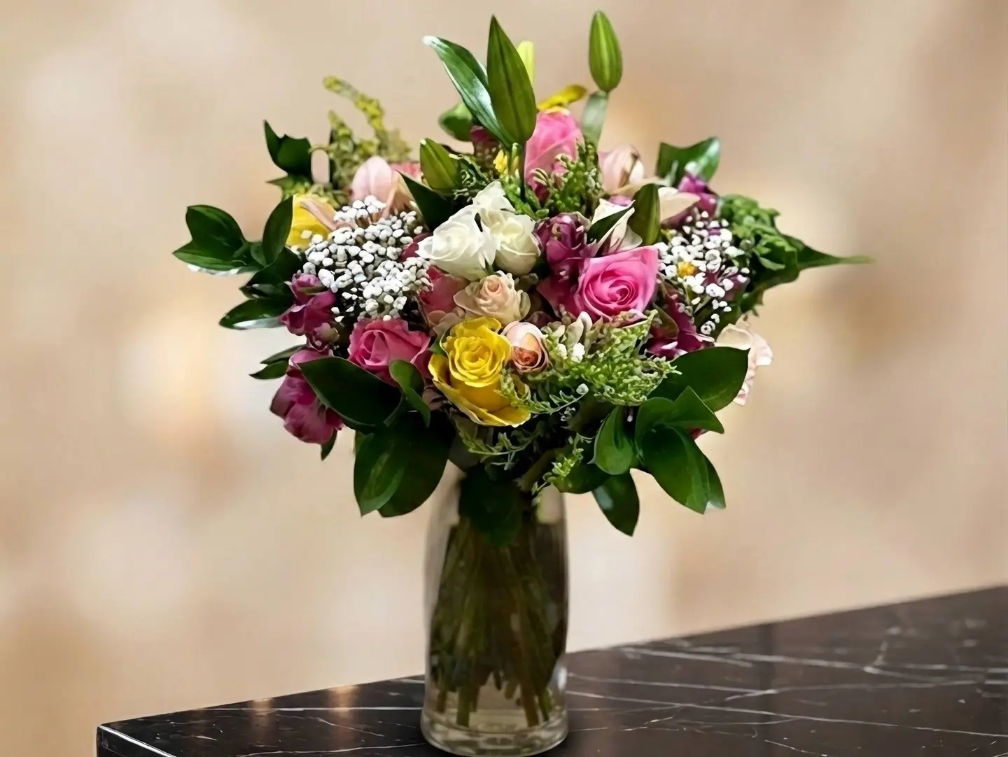 Flowers Vase Mix Color