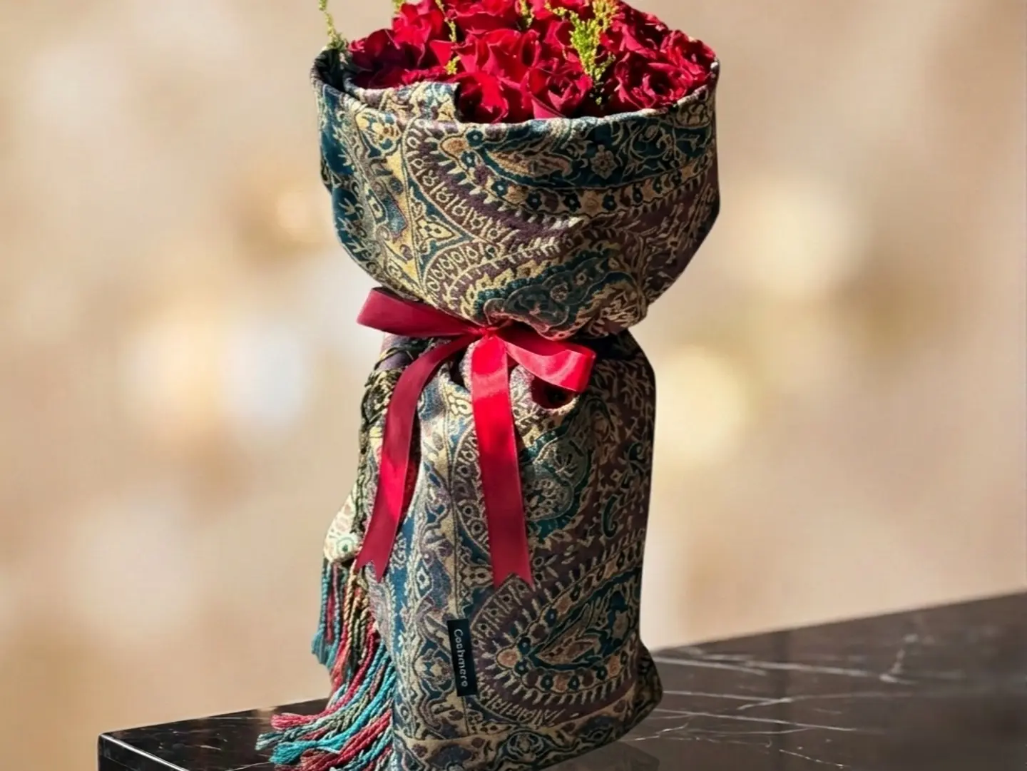 Bouquet Kashmer Wrapped
