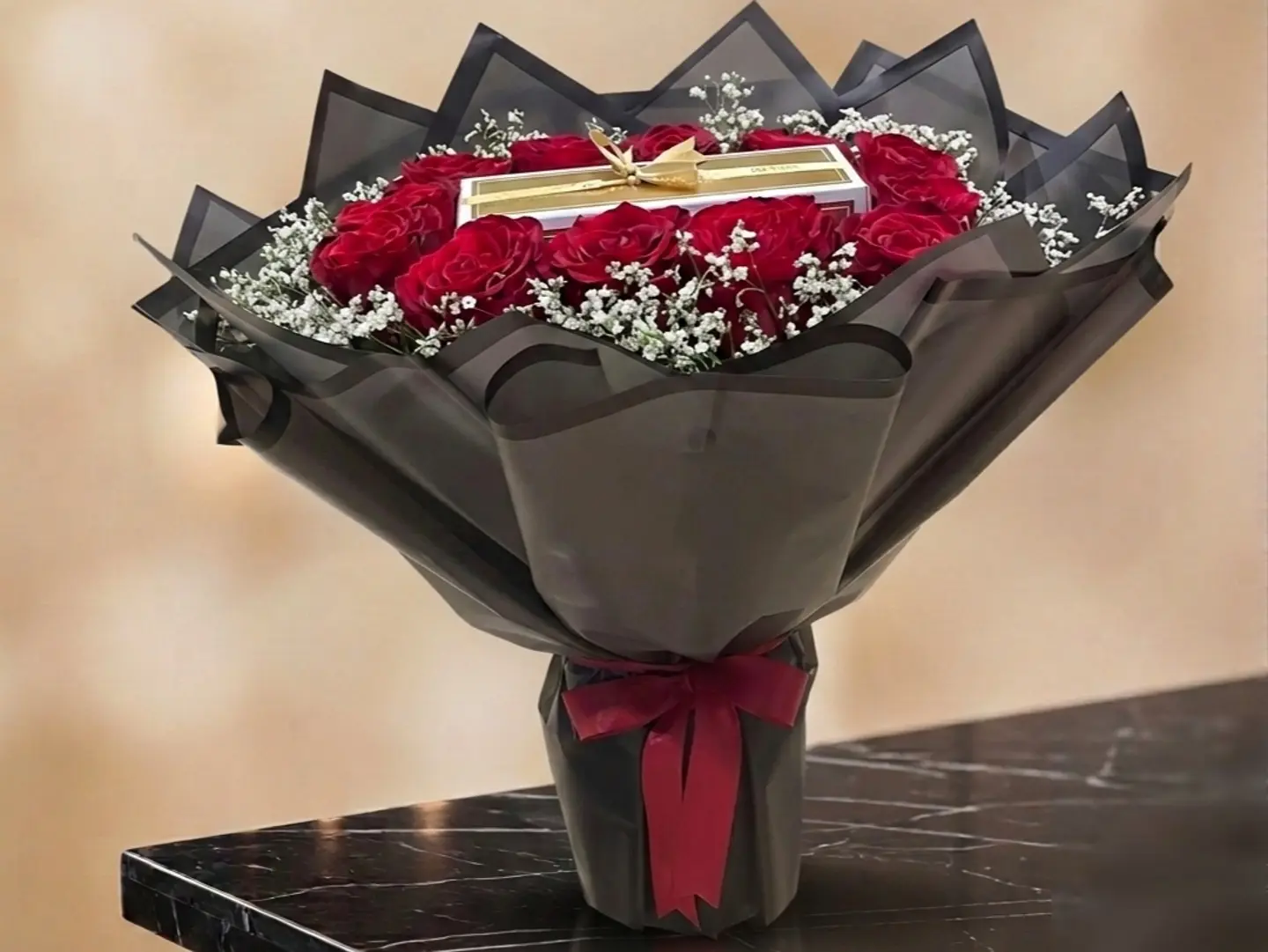 Bouquet With Chocolate