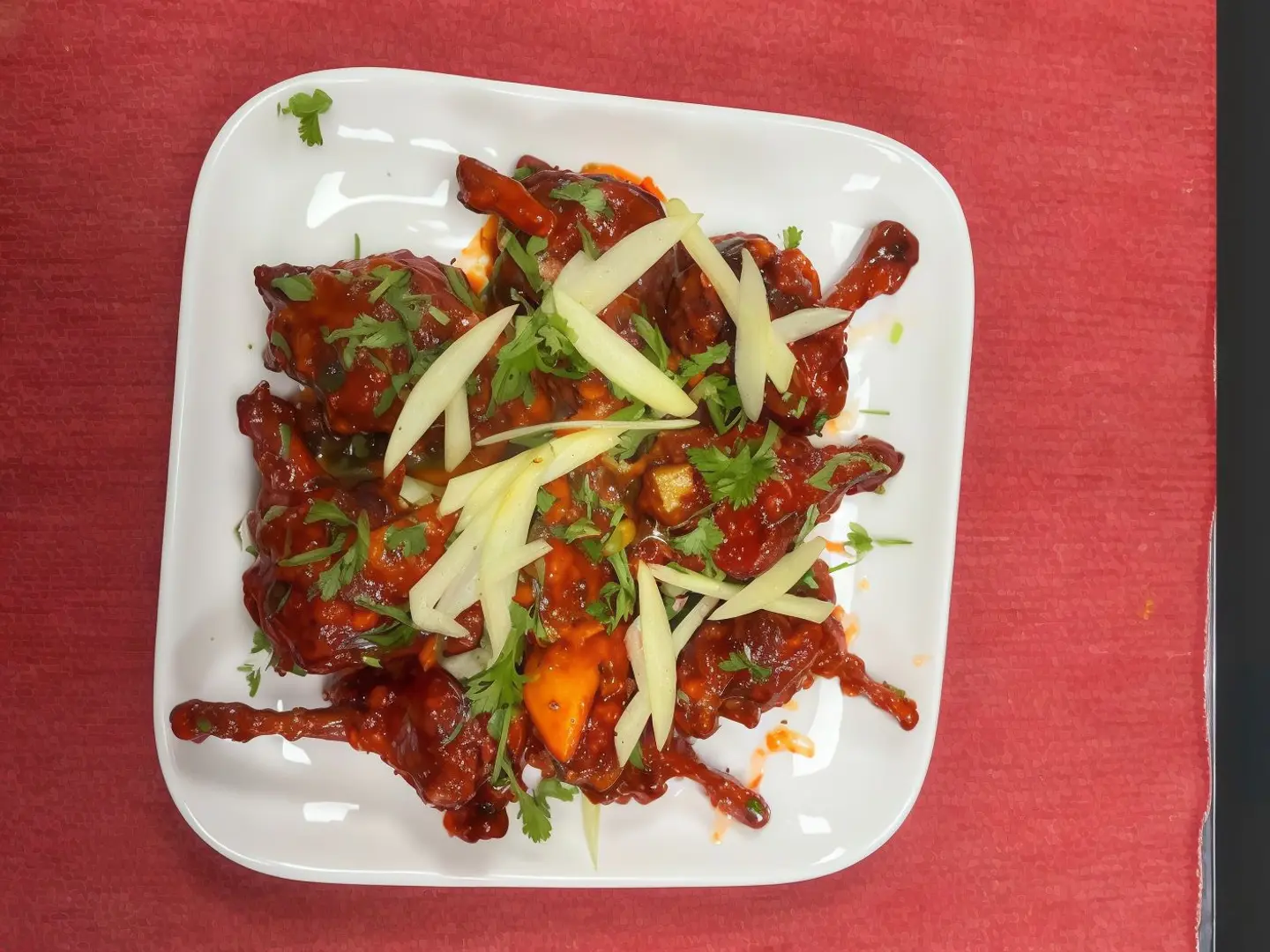 Chicken Schezwan Lollypop