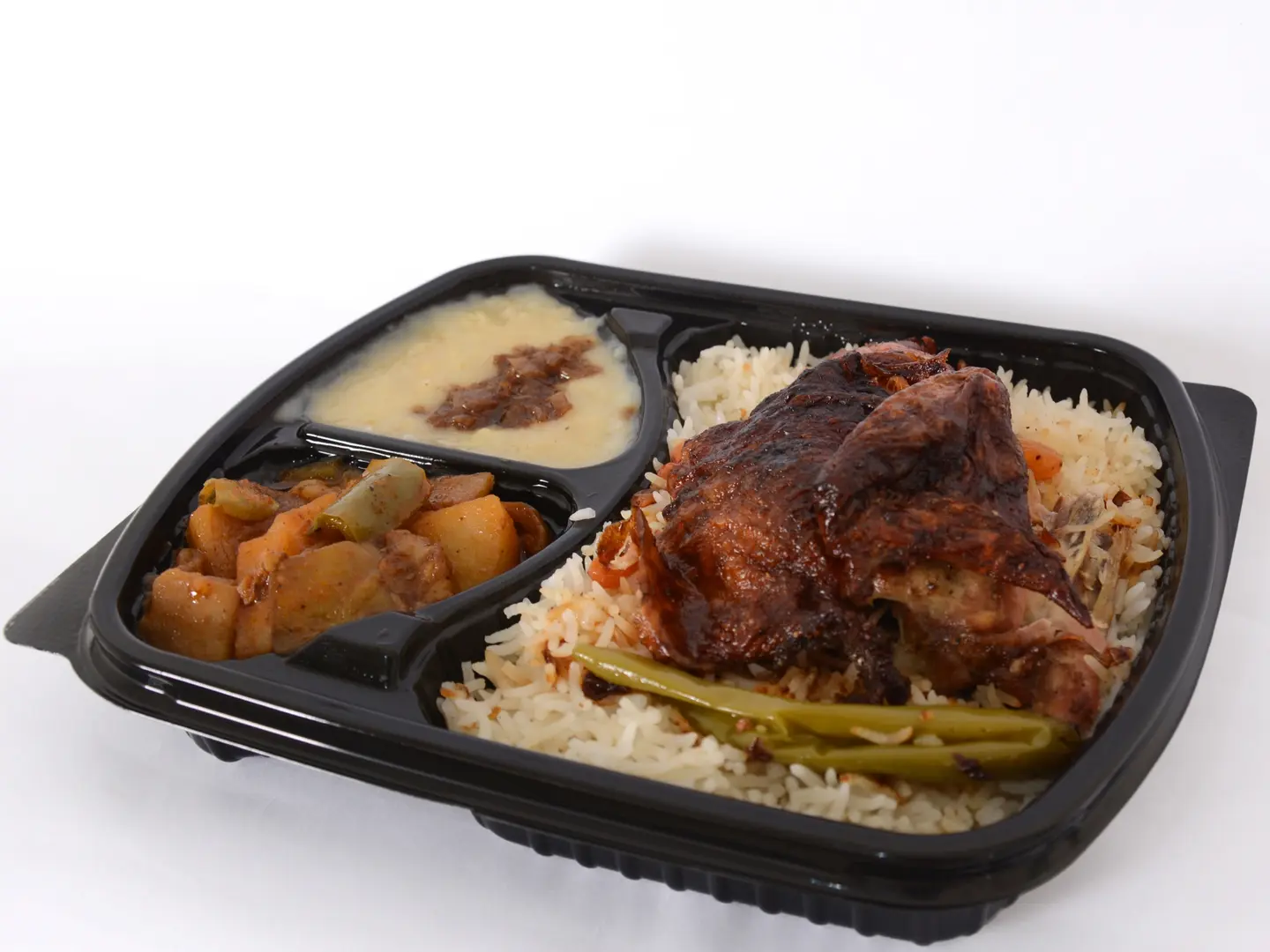 عرض التوفير ربع شوايه مع جريش مع ايدام خضار و ماء