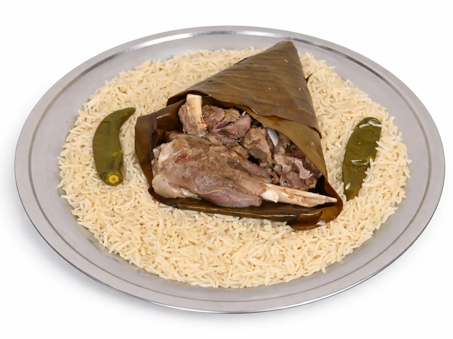 Madfoon Meat Parcel With Haneeth Rice