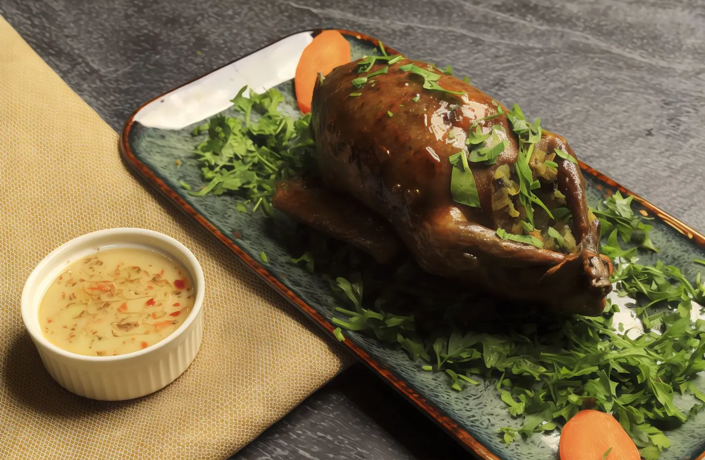 Pigeon Stuffed With Farik
