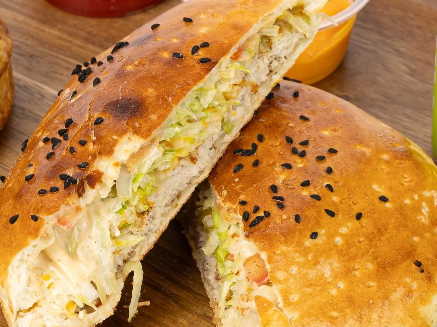 ساندوتش بن برجر دجاج