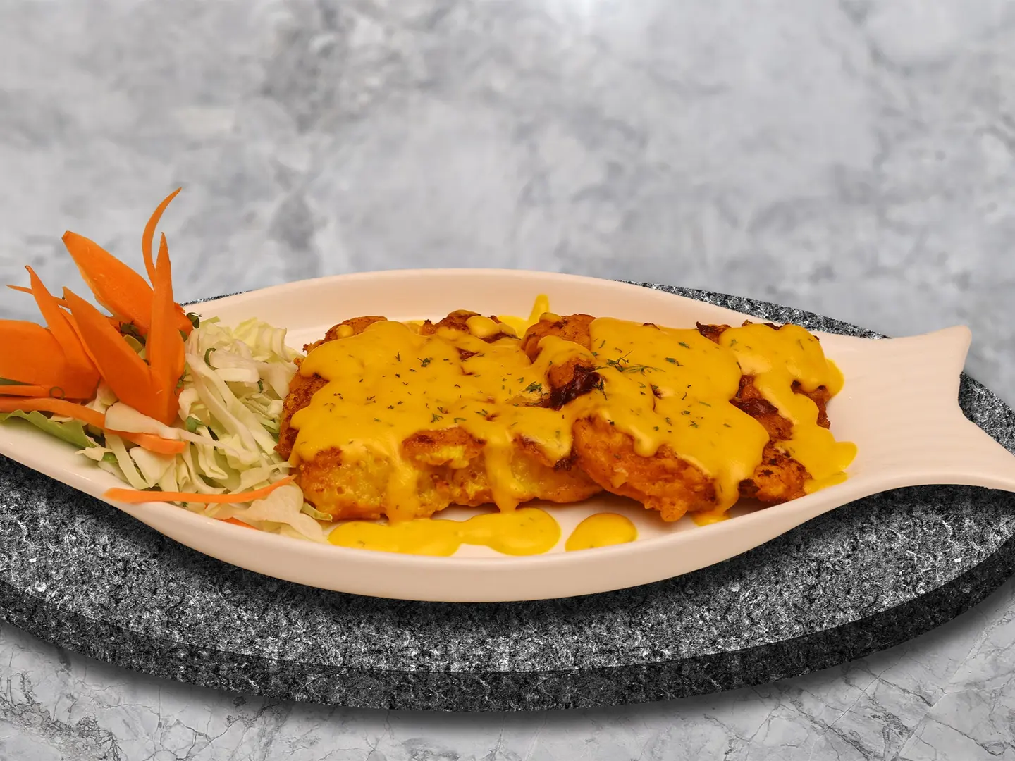 فيلية سمك بصوص الزبدة والليمون