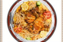 دجاجة فحم - دجاج فخم رز بشاور