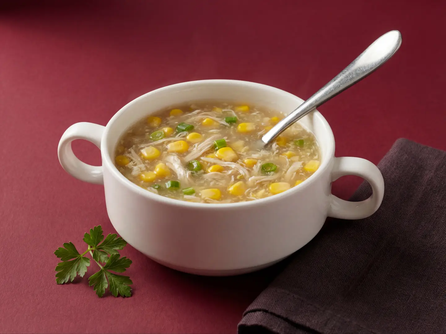 Sweet Corn Soup - Chicken