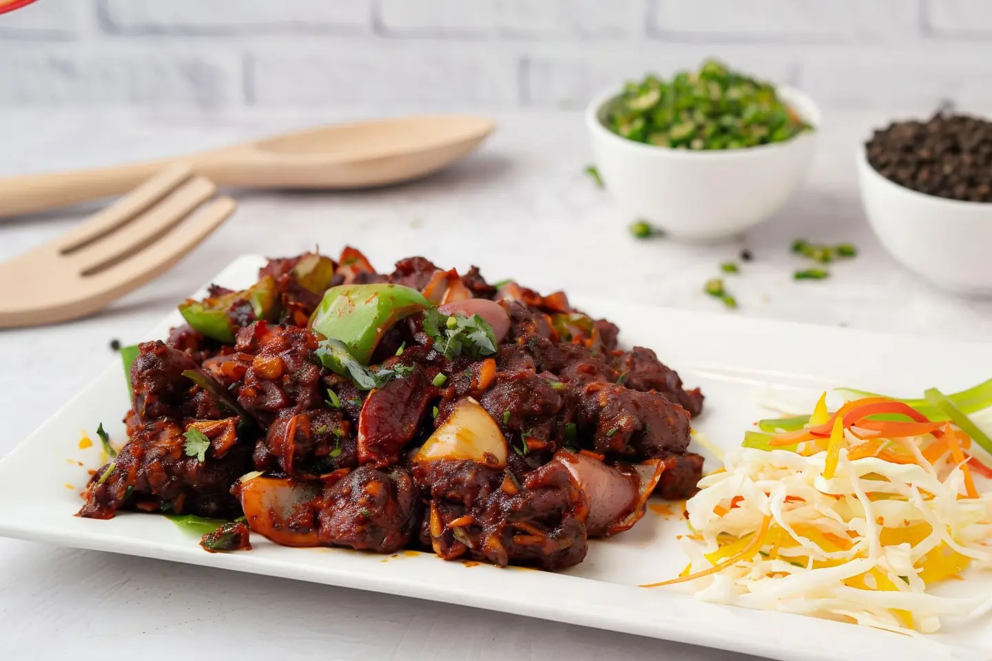 Kerala Style Chilly Chicken With Bone