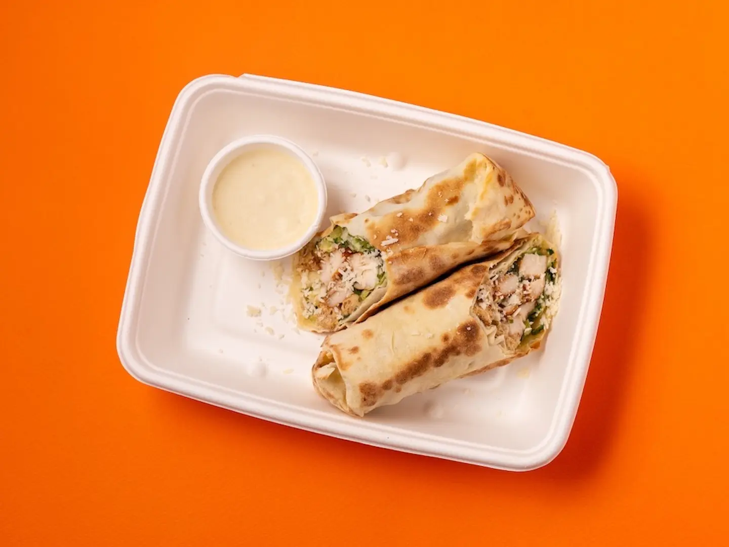 Chicken Cesar Salad Wrap