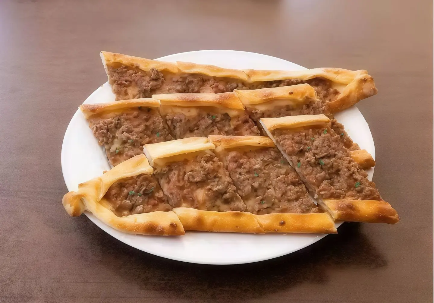 فطيرة لحم سادة
