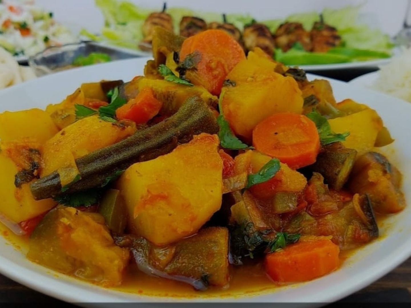 Mix Vegatables With Sauce