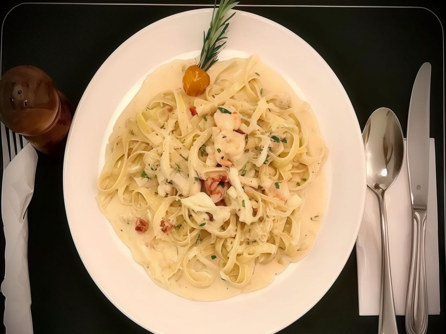Fettuccine Seafood