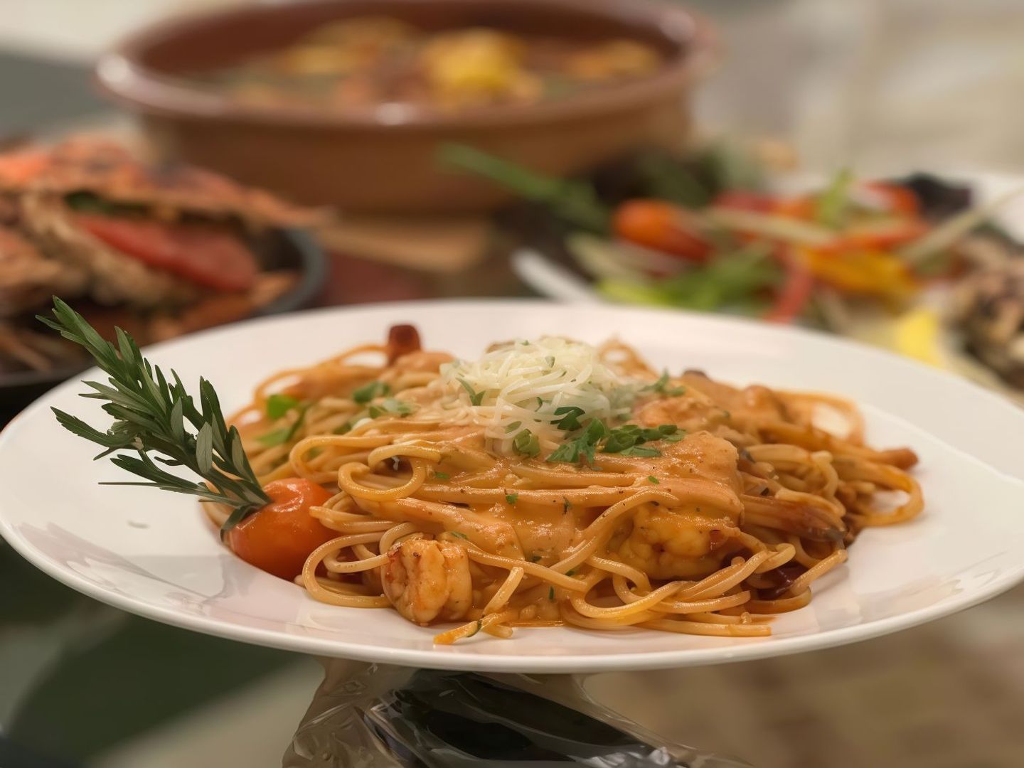 Spaghetti Shrimp