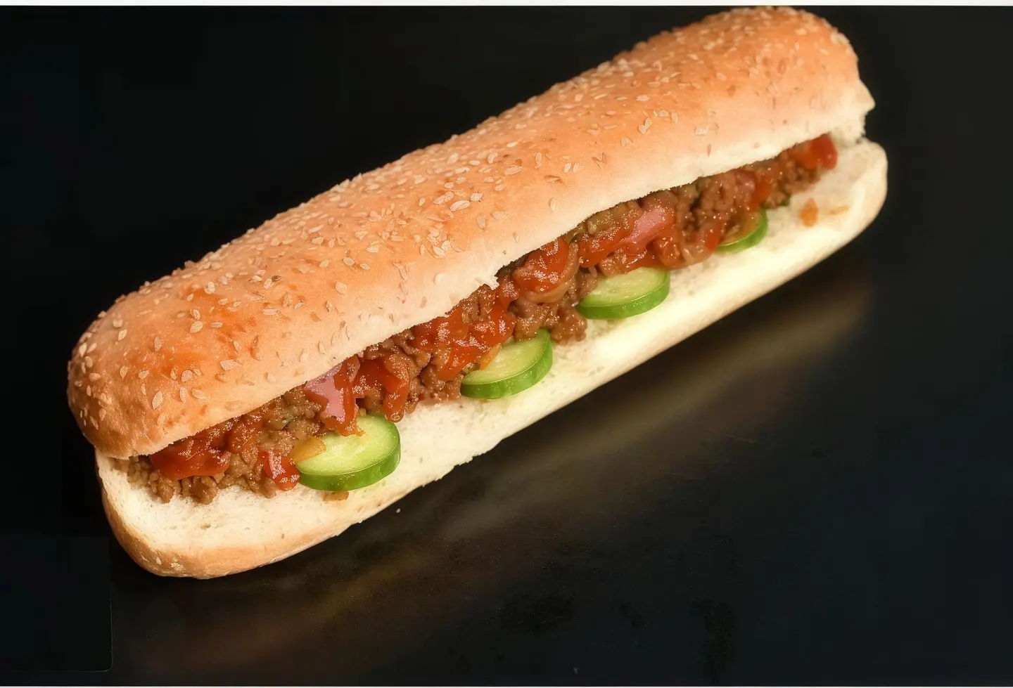 Ground Meat Sandwich