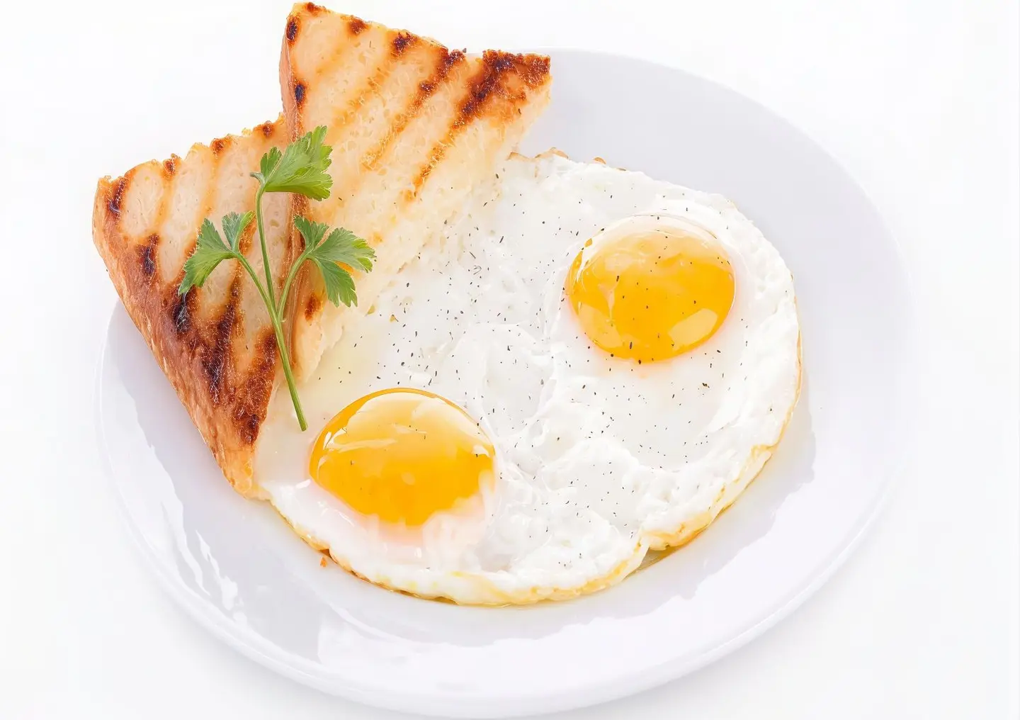 Sunny Side Up Eggs Dish