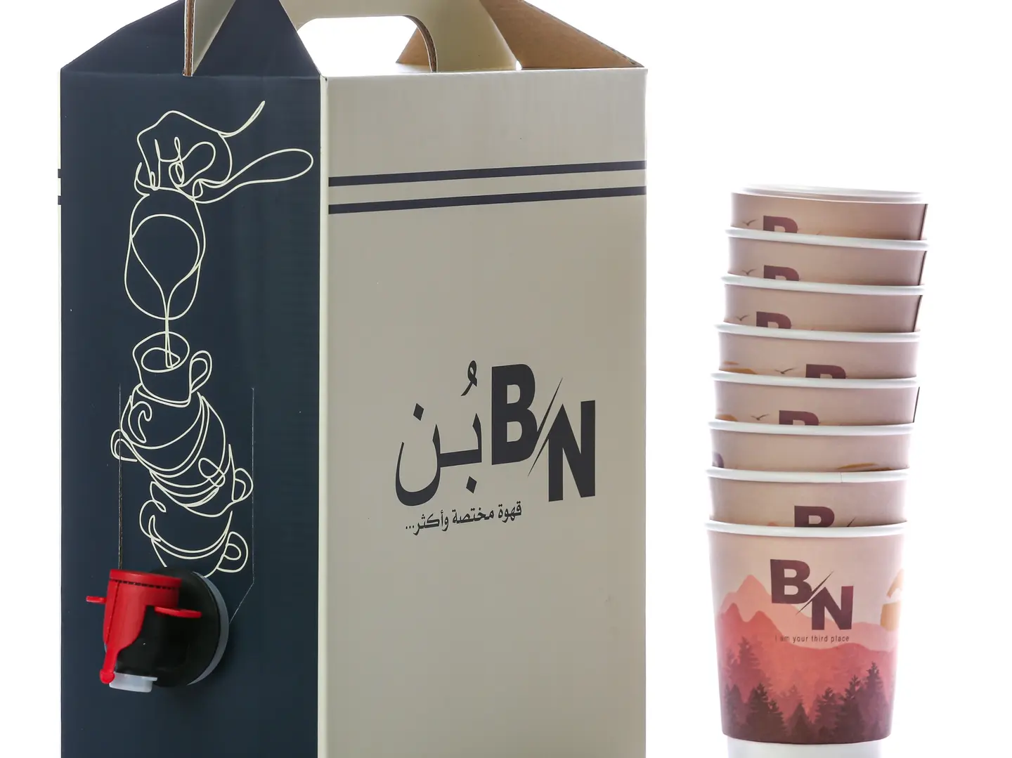 بوكس قهوة ايطالي