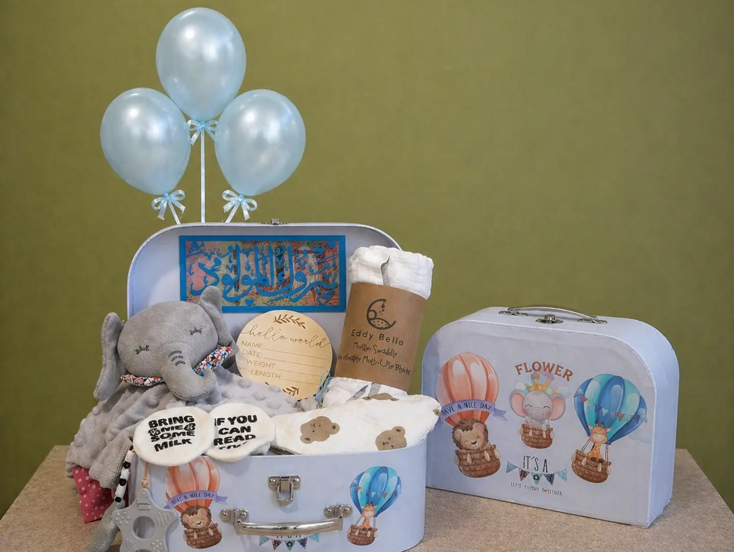 Elegant Baby Gift Suitcase