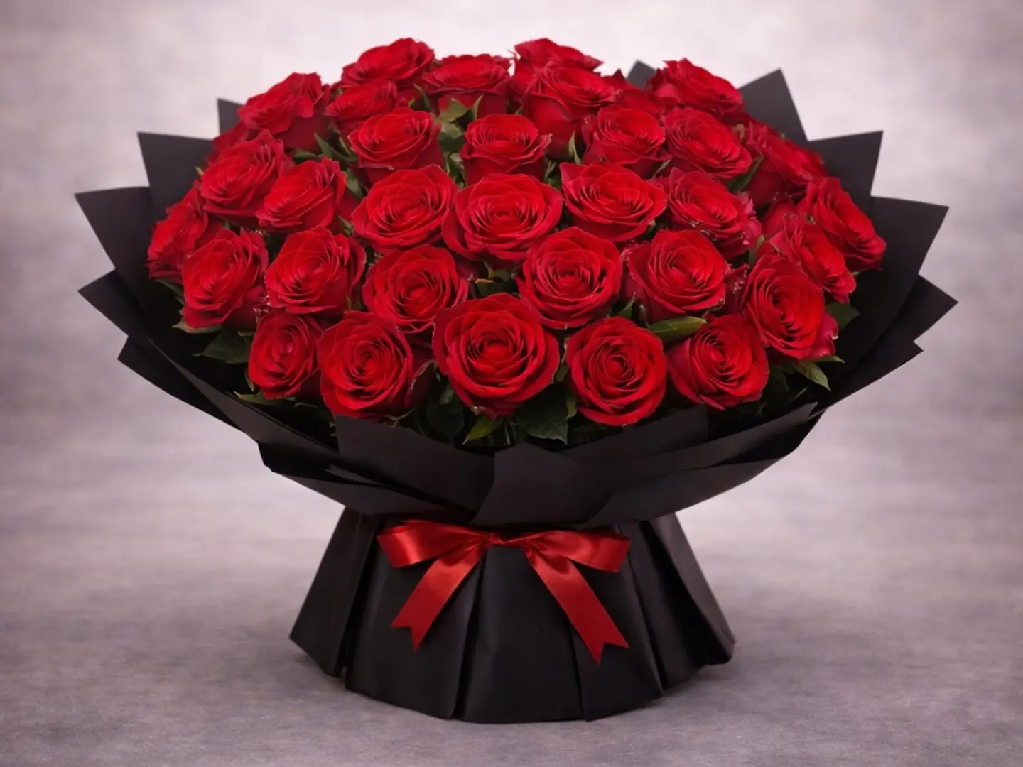 باقة الأحمر الكلاسيكي 50 وردة
