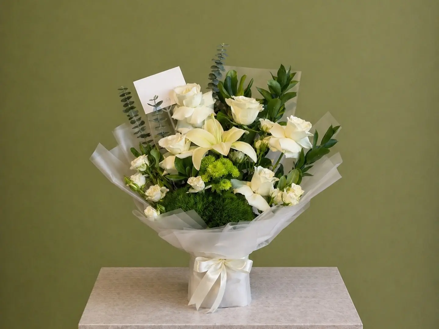 White Flower Bouquet