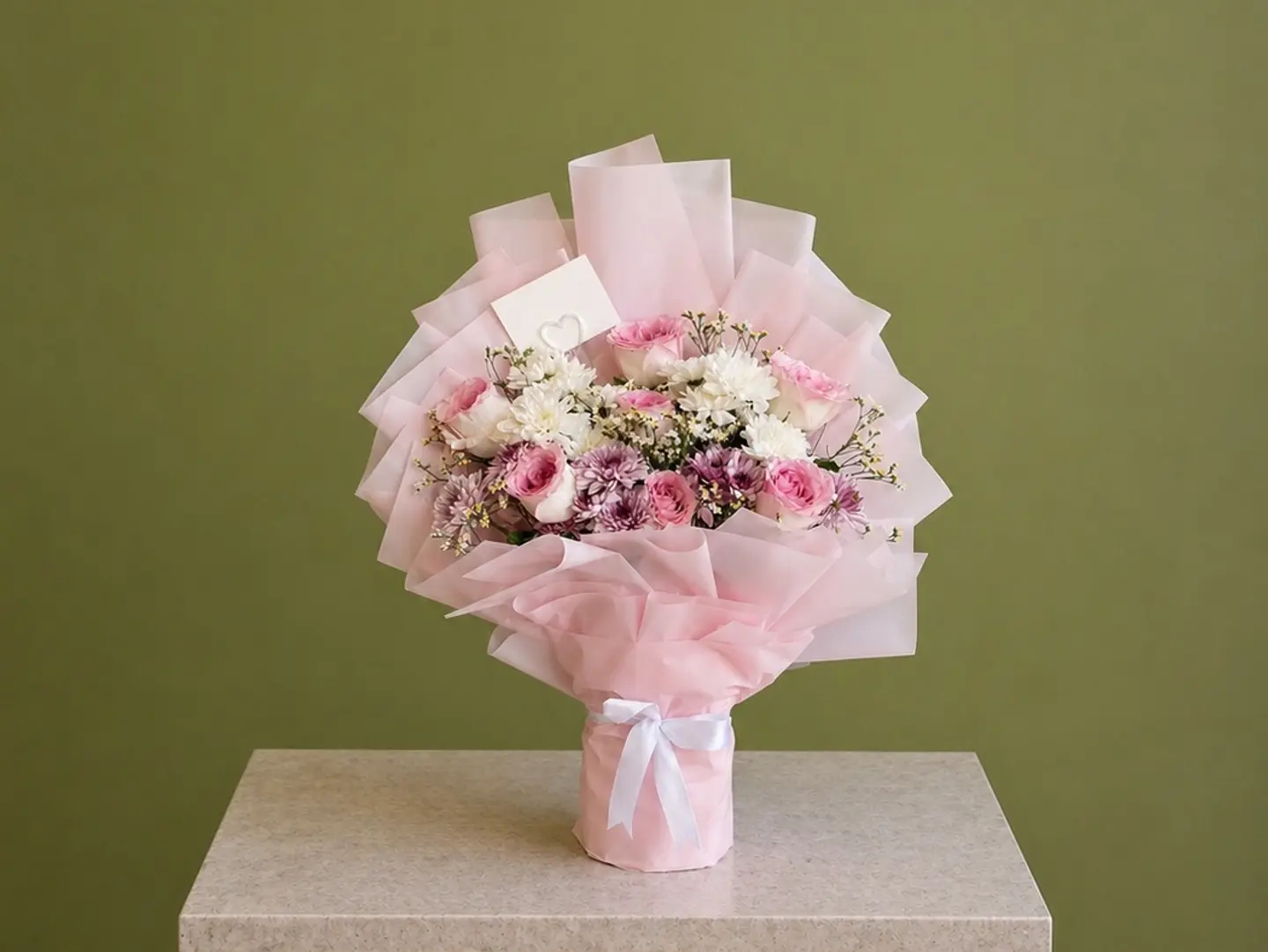 Pink Flower Bouquet