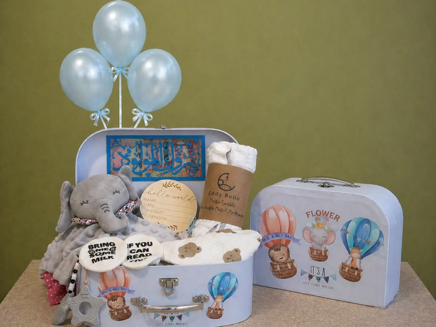 Blue Newborn Gift Box