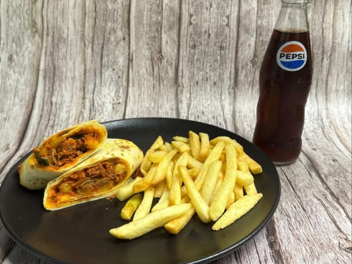 Chicken 65 Sandwich Meal