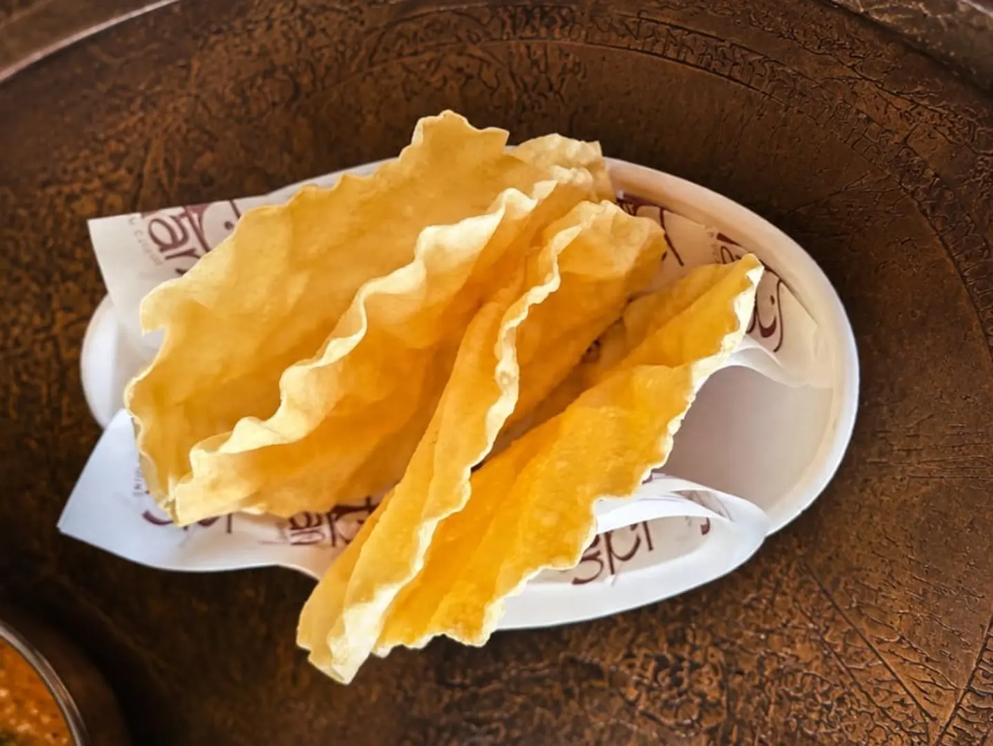 Crispy Fried Indian Papad