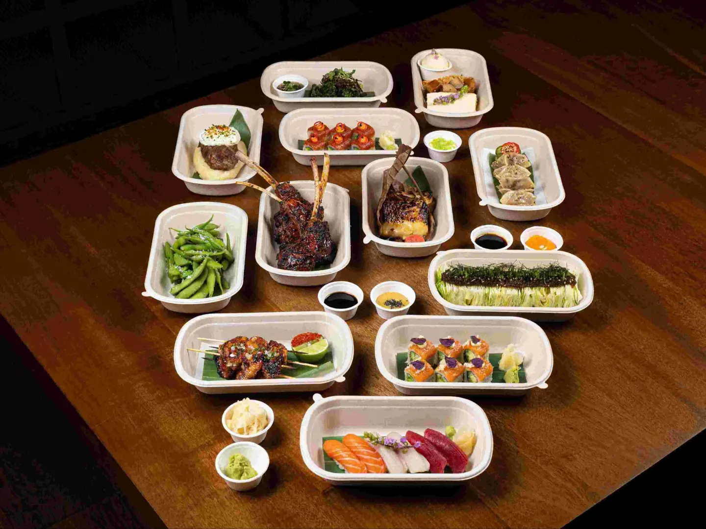 Express Lunch Menu - Salmon Fillet Teriyaki With Sansho Salt