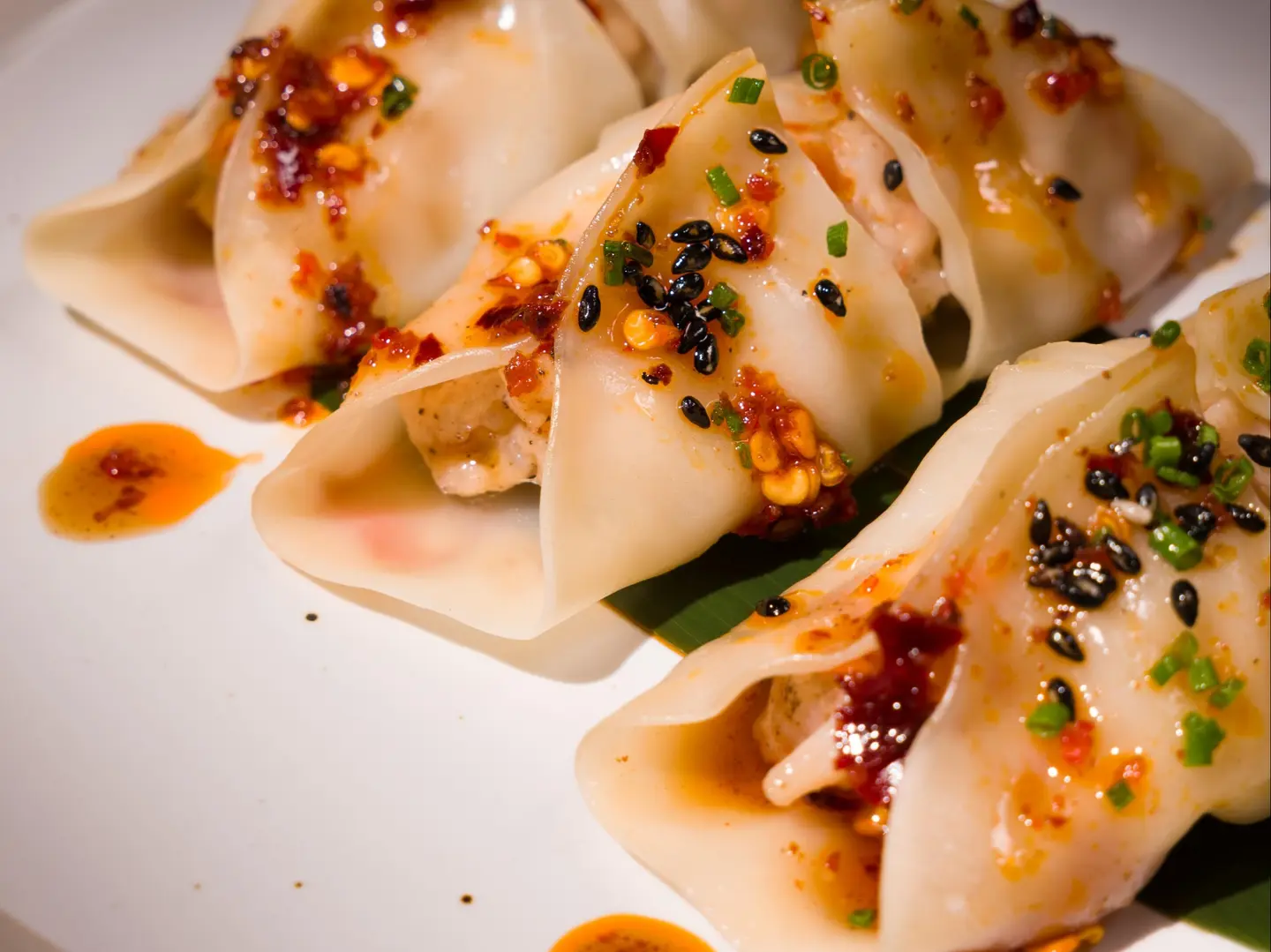 دامبلينغ مأكولات بحرية